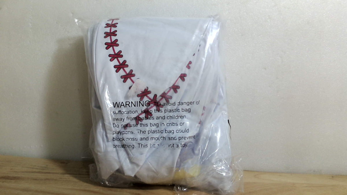 Pack de 12 Pelotas Inflables de Playa Bedwina Diseño Béisbol 16 Pulgadas – Juguetes para Piscina, Fiestas y Cumpleaños Infantiles