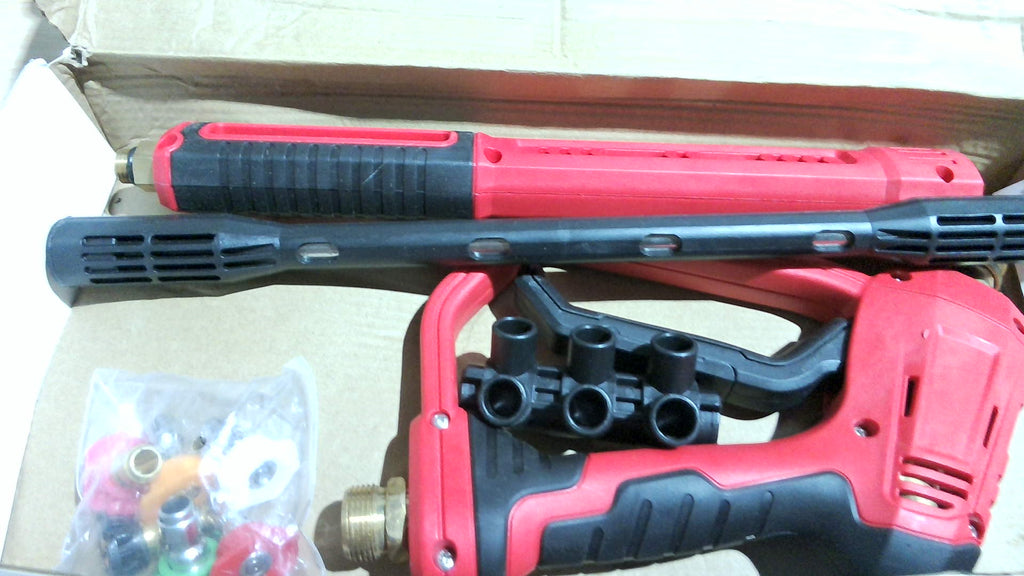 Pistola para Hidrolavadora 5000 PSI con Extensión de 16 Pulgadas y 6 Boquillas