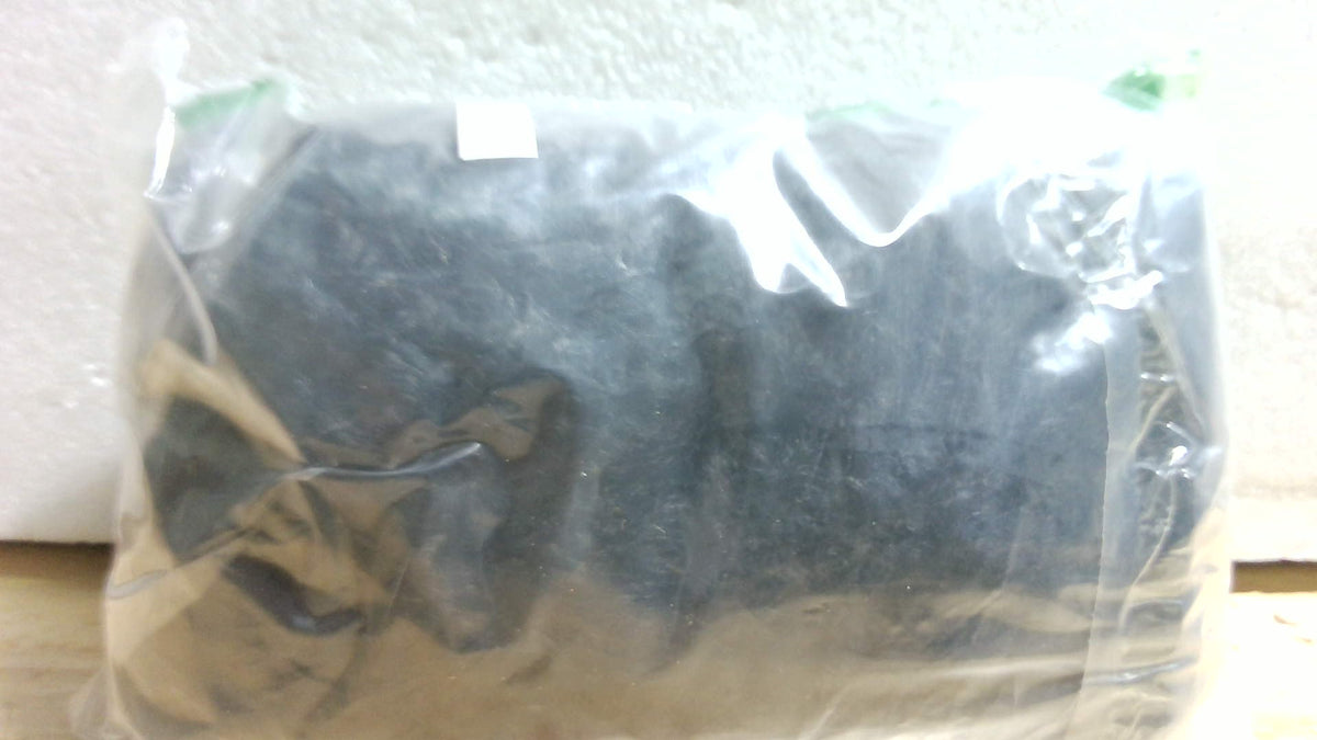 Cola de Caballo Afro High Puff KRSI con Flequillo – Rizada Negra, Cordel, 6 Clips