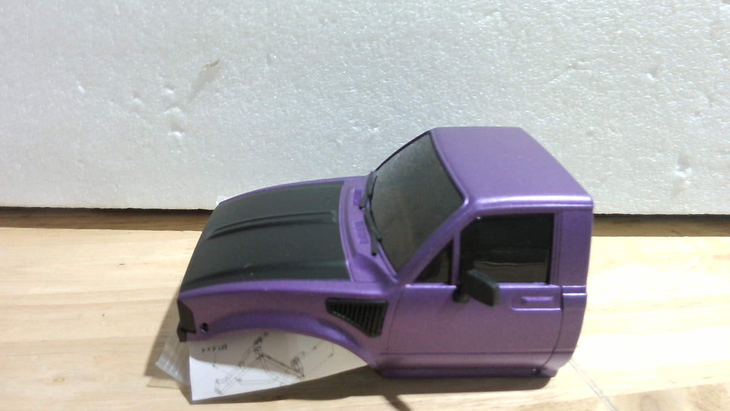 Carrocería INJORA IR60-24 para RC SCX24 | Compatible Bronco, Wrangler, C10, 4Runner — Color Morado