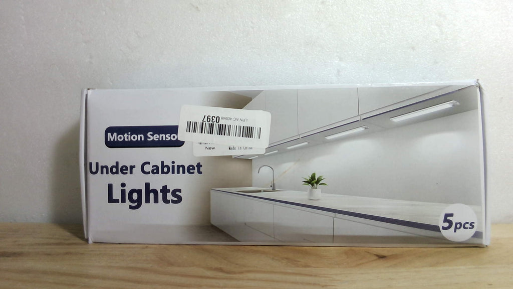 Luces LED VerRon 10" Recargables con Sensor de Movimiento – Magnéticas, Regulables, para Cocina y Escaleras
