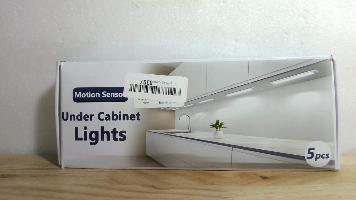 Luces LED VerRon 10" Recargables con Sensor de Movimiento – Magnéticas, Regulables, para Cocina y Escaleras