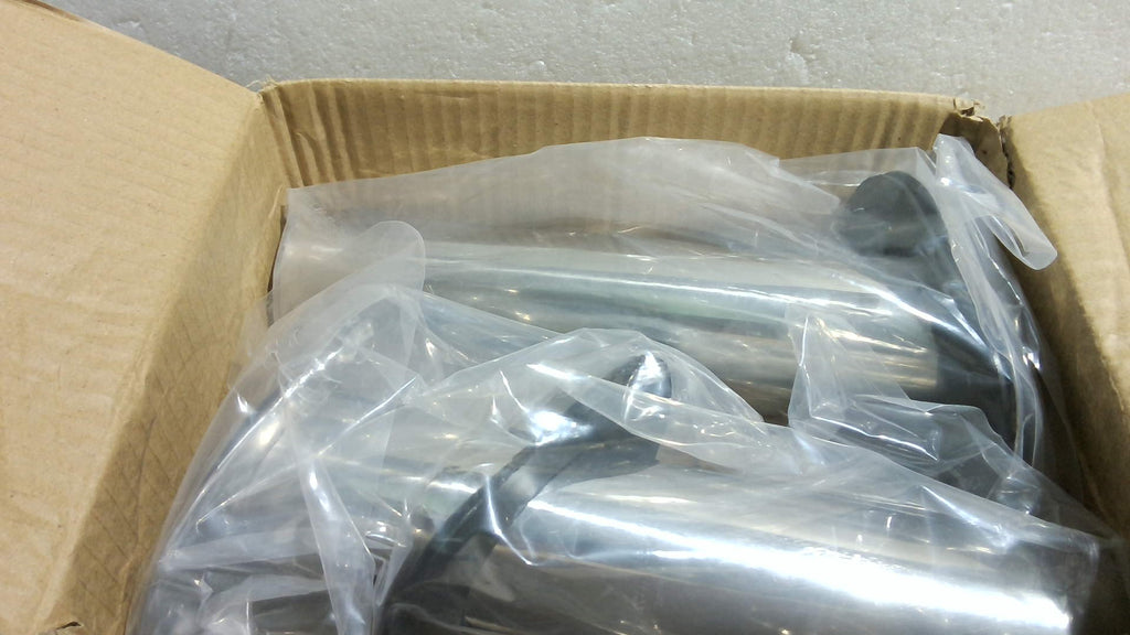 Portacañas de Pesca para Bote Hoffen en Acero Inoxidable — Montaje Empotrado, Ángulos Ajustables, Tapa PVC, Paquete de 2