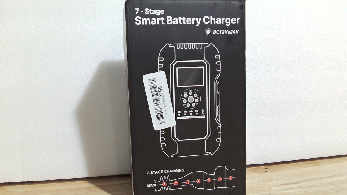 Cargador Inteligente de Baterías EFFORTWAY 10A 12V/24V – Mantenedor y Desulfatador | Autos, Motos y Más