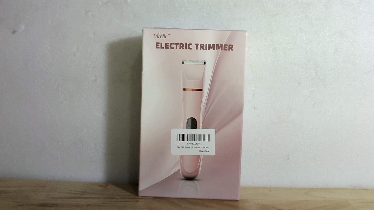 Depiladora y Recortadora de Bikini para Mujer – Afeitadora Eléctrica Indólora Impermeable, Cuchilla Cerámica, Carga Tipo C