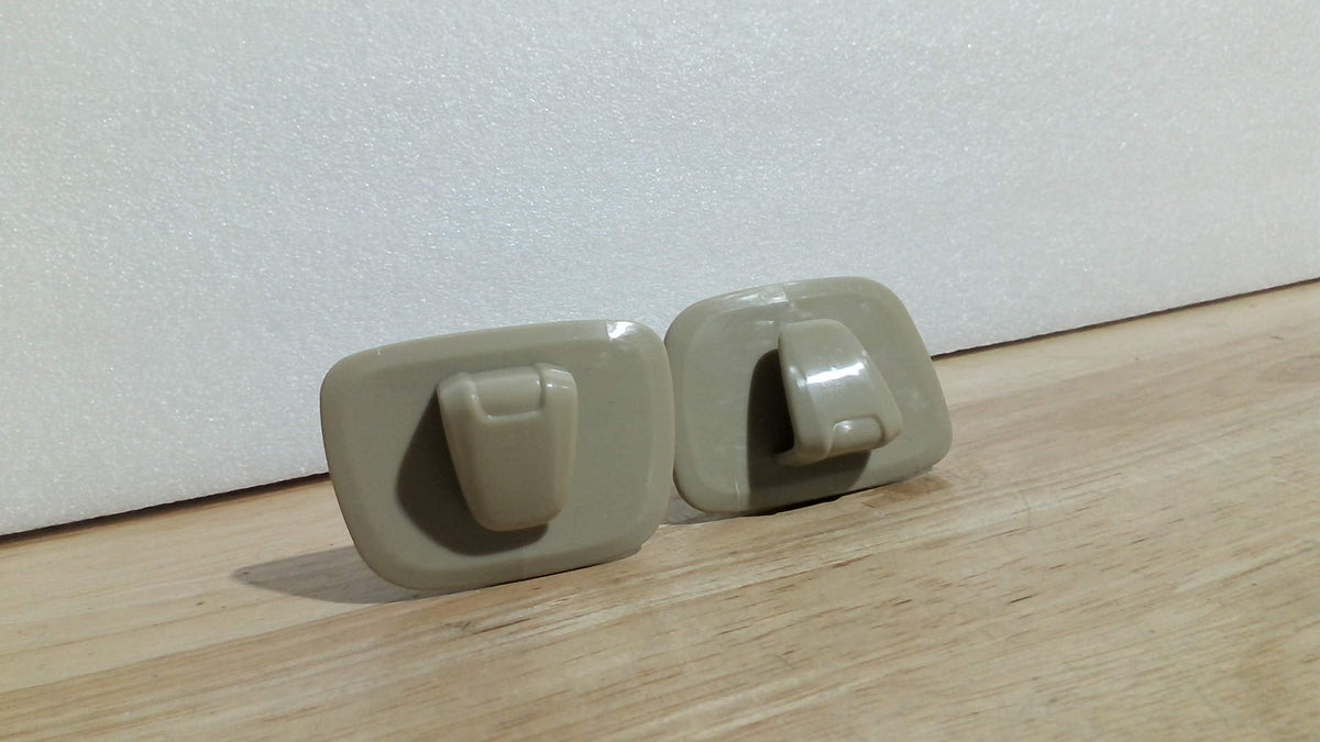 Ganchos de Techo Interior Fgtagtal – Pack 2 Piezas Beige, ABS, para Volvo V90 S90 XC40 XC60 XC90 2015-2020