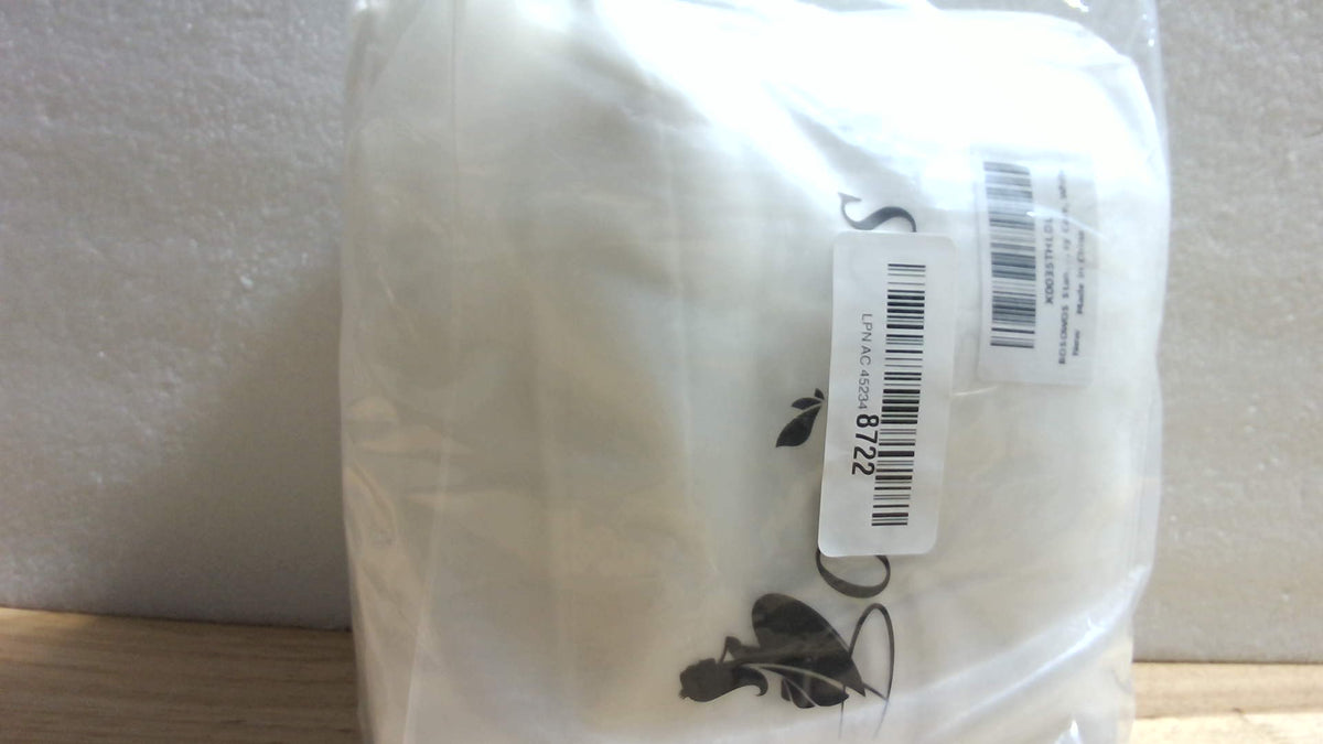 Fundas de Almohada BOSOWOS x2 Blancas – Microfibra, 51x66 cm, Cierre Tipo Sobre, Ultrasuaves y Transpirables, Estilo Rústico