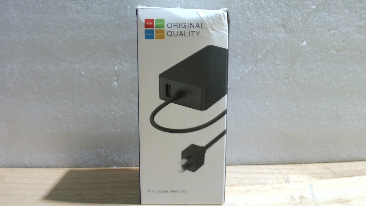 Cargador 65W Compatible con Microsoft Surface Pro y Laptop - LED y Cable de 3 Metros