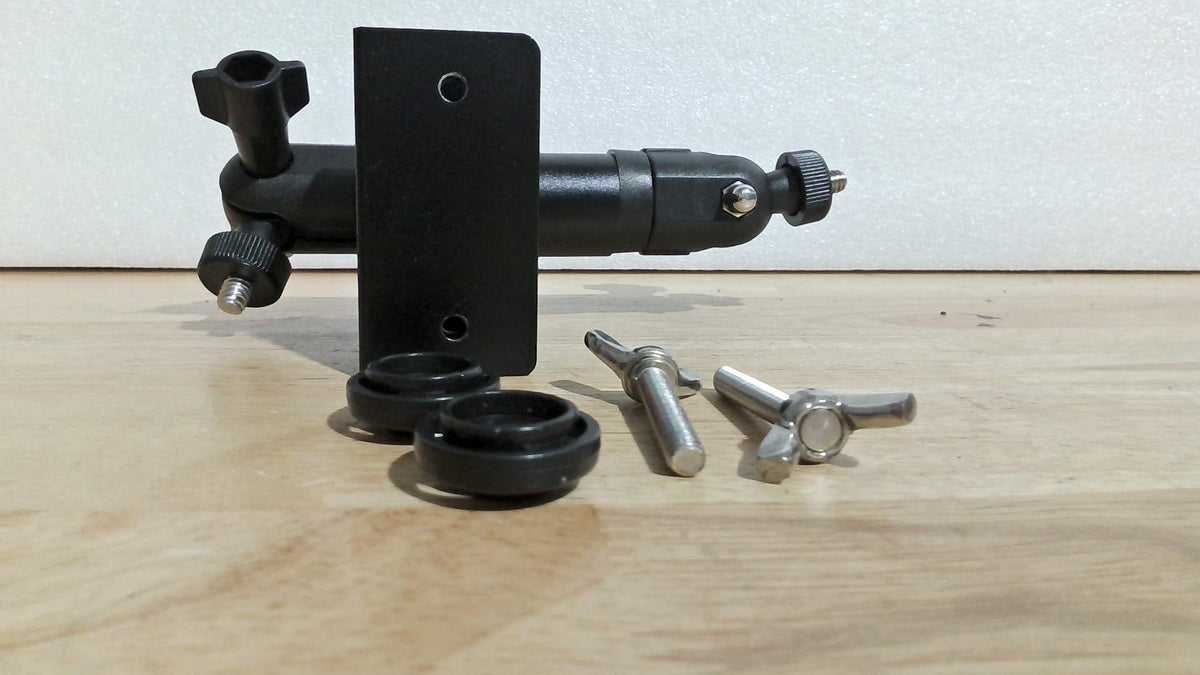 Soporte Universal para Canalones de Cámaras de Seguridad Exterior – Resistente, Fácil Instalación, Multimarca