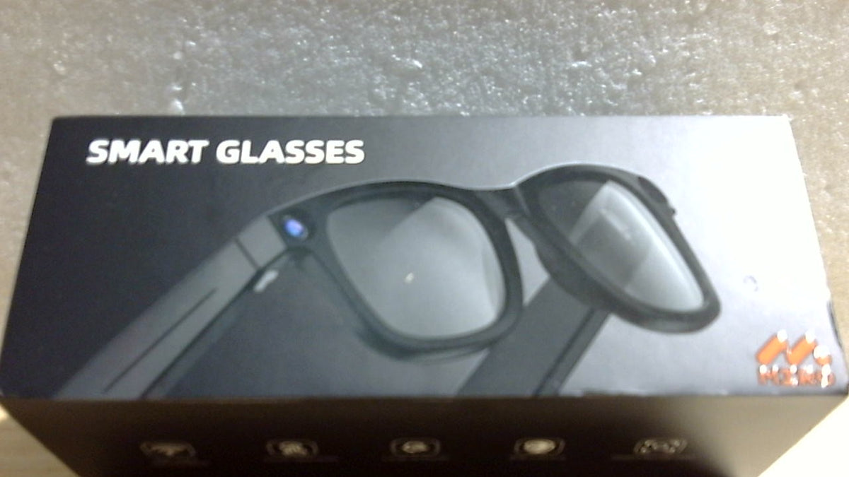 Gafas Inteligentes con Traducción en Tiempo Real y Asistente IA – Cámara 8MP, Video 1080p, 32GB, Batería 120h | Altavoces y Micrófonos Duales