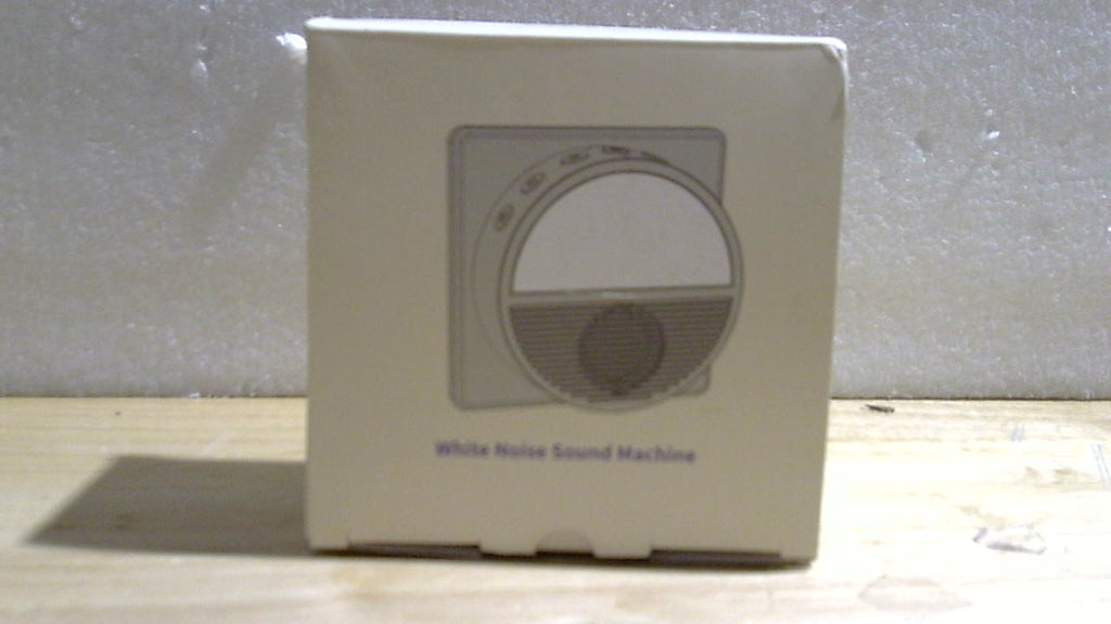 Máquina de Ruido Blanco Enchufable | 28 Sonidos Sin Repetir | Luz Puesta de Sol | Bebés y Oficina | 1 Unidad