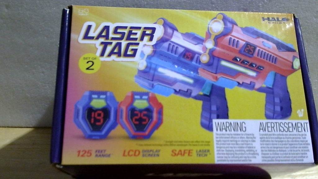 Set 2 Pistolas Láser Halo Sport con Chalecos | Juego Laser Tag | Niños y Adolescentes 8 a 13 Años | Regalo Ideal | 1 Set