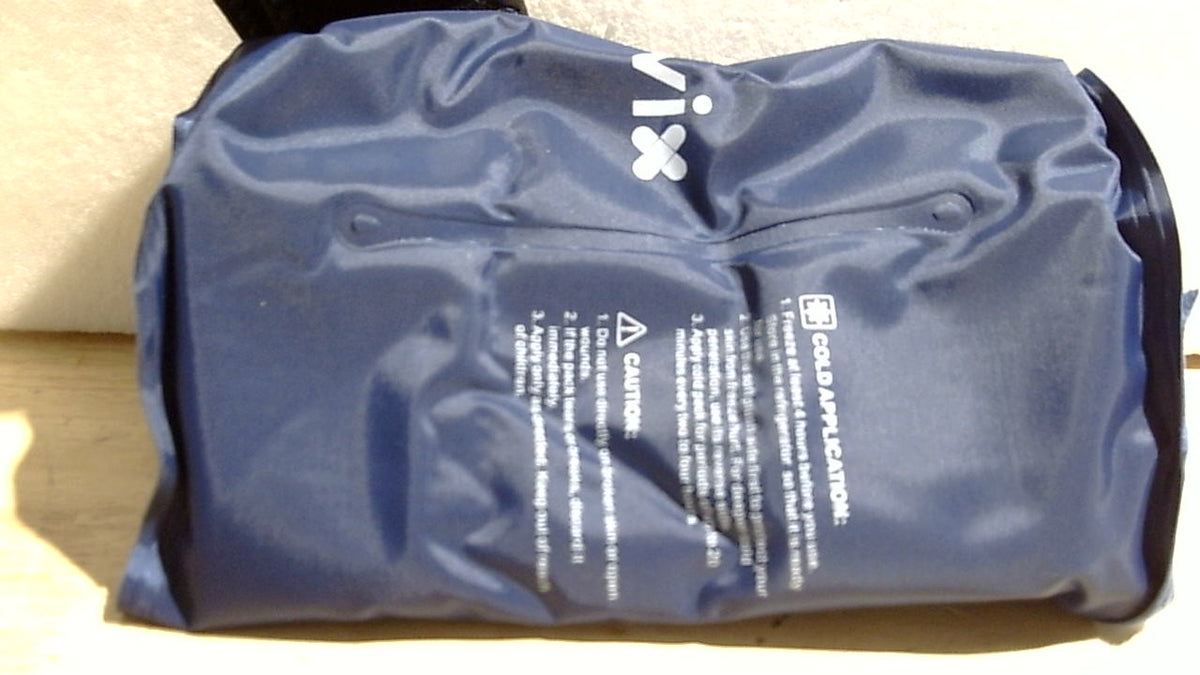 REVIX Compresa de Hielo Gel Reutilizable – 40x23 cm para Espalda, Rodilla, Hombro y Cadera, Azul Marino