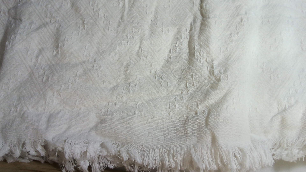 Manta de Algodón Tejido Espiga | Diseño Natural | Para Sofá, Cama y Salón | Calida y Decorativa | 1 Unidad