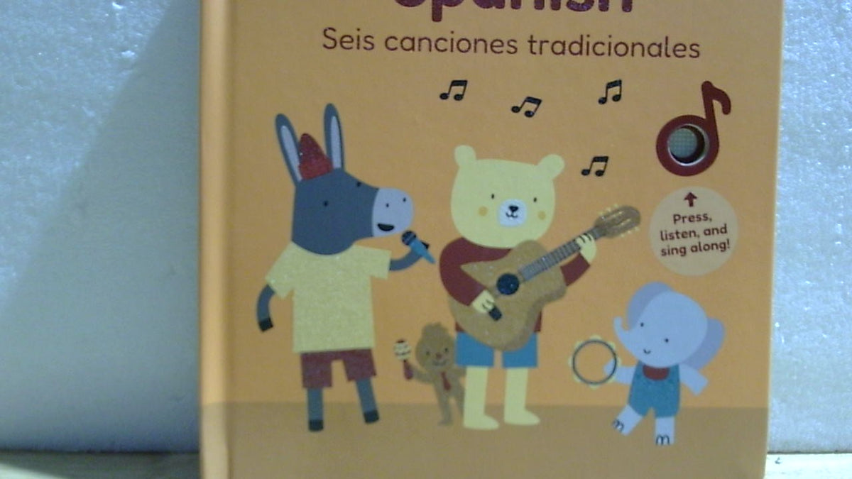 Libro Musical Interactivo Cali en Español para Bebés y Niños de 1 a 3 Años – Bilüngüe con Sonidos y Canciones Educativas