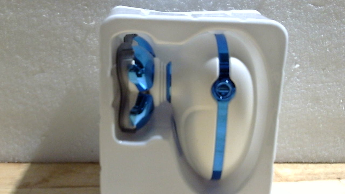 Afeitadora Eléctrica Rotativa para Mujer – Uso Seco y Húmedo, Indolora, Azul Cielo