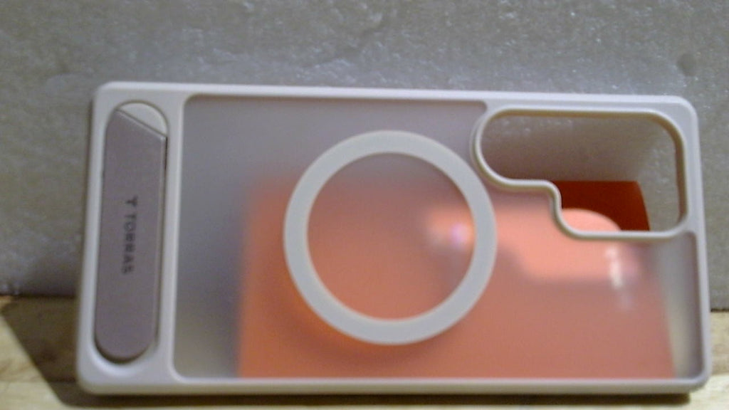 Soporte magnético fuerte y sin costuras TORRAS para la funda del Samsung Galaxy S25 Ultra, compatible con MagSafe, protección contra caídas de grado militar, soporte para la funda del Samsung Galaxy S25 Ultra, parte trasera translúcida/borde dorado