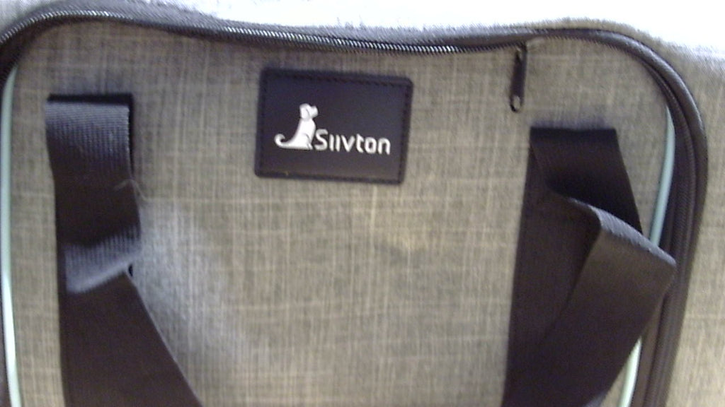 Transportín para mascotas Siivton aprobado por aerolíneas, transportín expandible de 4 vías para gatos y perros para viajes debajo del asiento, bolsa portátil de tela suave para mascotas con almohadilla de felpa extraíble, apto para mascotas pequeñas de