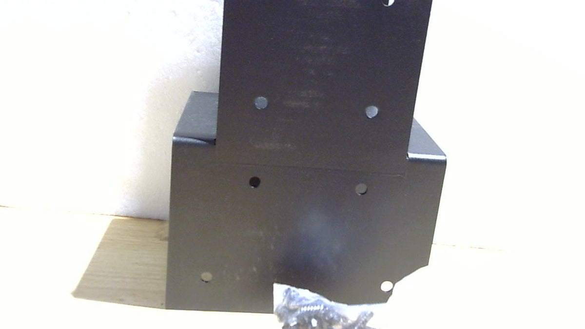 Tapas para postes de 6"x6" (medidas reales: 5.5"x5.5") Soportes de unión resistentes para postes de madera, soportes conectores para postes de terraza a vigas (poste en serie) 1 paquete