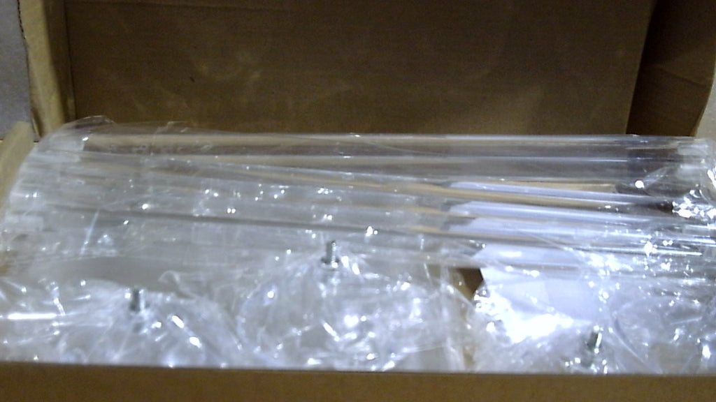 Kit de 4 soportes de mesa para globos de acrílico transparente Toosci, soporte de mesa para globos de 60 cm con base, soporte para varillas de globos para decoración de bodas, baby showers y fiestas de cumpleaños.