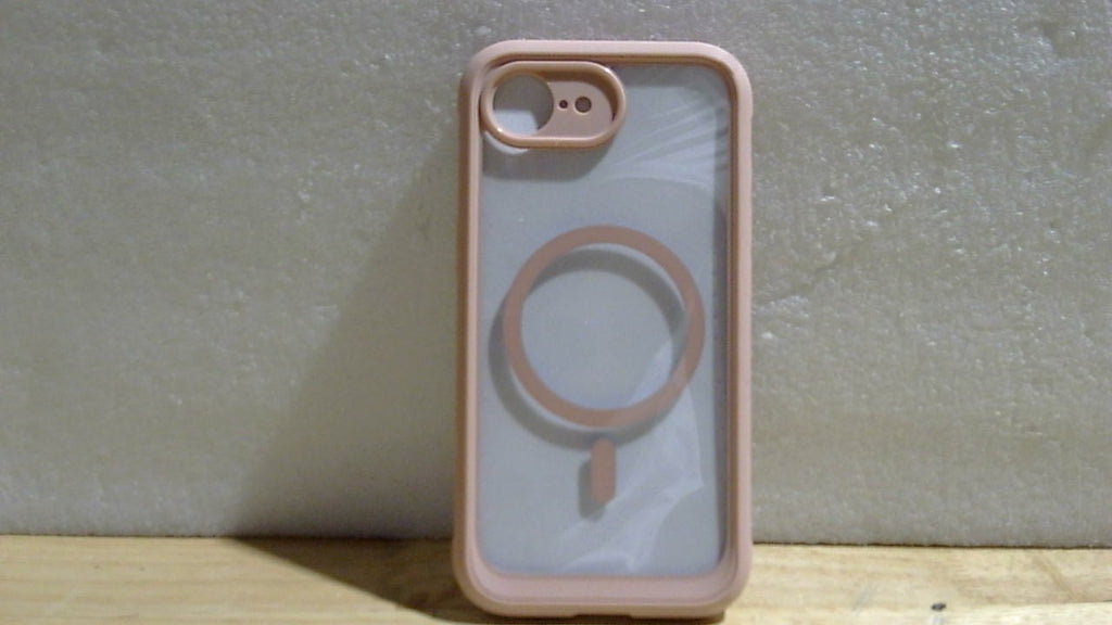 Funda Miracase para iPhone 17e y iPhone 16e, protección integral con protector de pantalla de cristal integrado, [magnética con MagSafe], resistente a caídas de grado militar, para iPhone 17e/16e, 6.1 pulgadas, color rosa.
