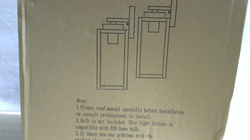 Apliques de pared para exteriores BesLowe, faroles de pared impermeables para exteriores, apliques de porche marrones con casquillos E26, luces exteriores modernas para patio, puerta principal y entrada, paquete de 2
