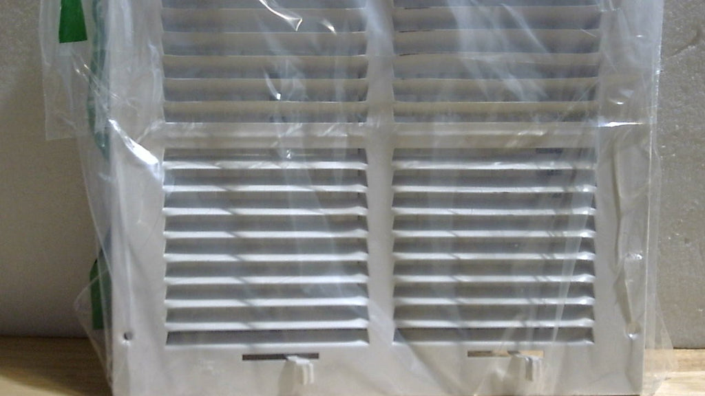 VIENE SIN TORNILLOS - Rejilla de ventilación de acero 10 x 10 para pared o techo