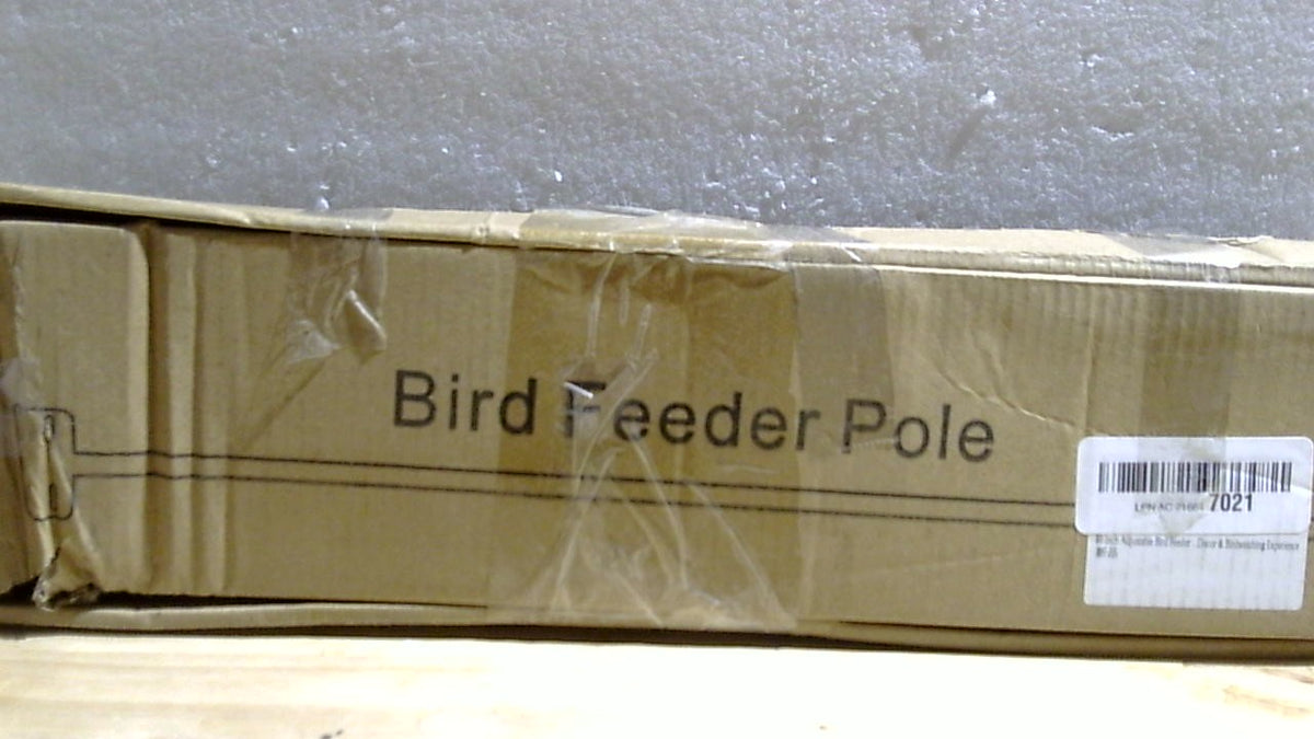 Poste ajustable de 80 pulgadas para comedero de pájaros, poste para casita de pájaros adecuado para comederos y casitas de pájaros, estación meteorológica, diseño resistente a la corrosión, mejora la decoración exterior