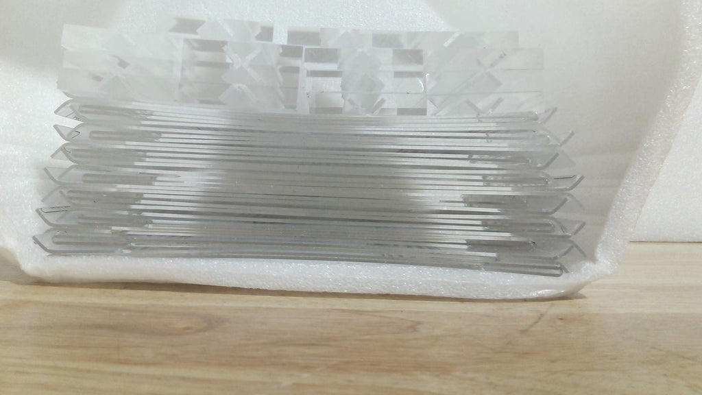 Soporte acrílico para letreros, 5x7, paquete de 15 unidades, expositor vertical transparente para menús de mesa, doble cara, soporte de plástico, adecuado para restaurantes, oficinas, tiendas y ferias.