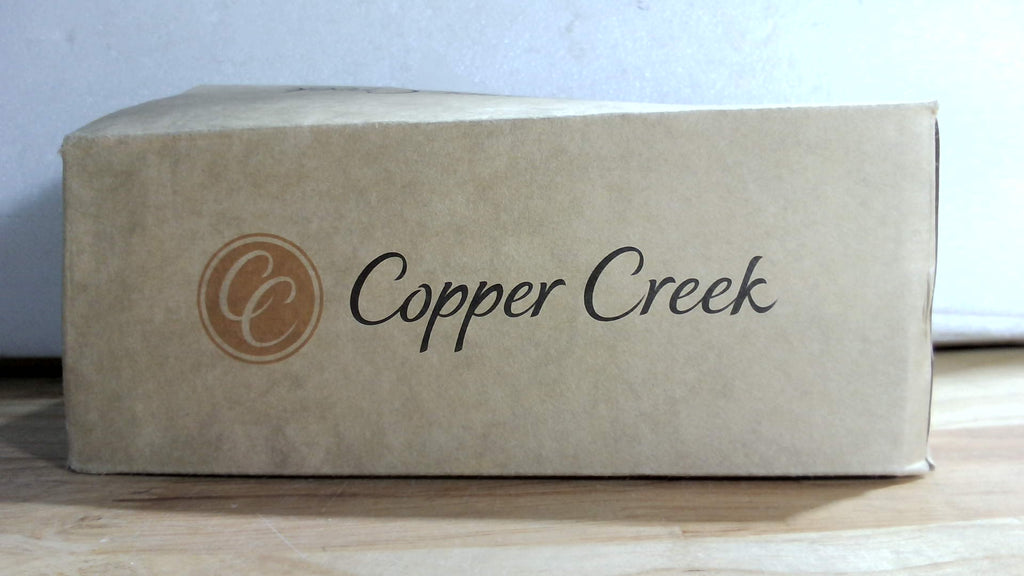 Copper Creek Pomo de entrada para puerta – Manija de entrada con llave y cerradura