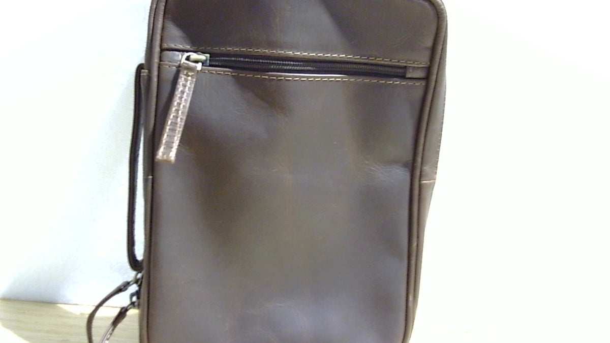 Funda de cuero ELIZO para Biblia, estuche para Biblia, estuche para Biblia, estuche para Biblia, estuche para mujer, soporte con cremallera, protector, cruz, bolso de mano, organizador, funda, regalo, estándar, marrón