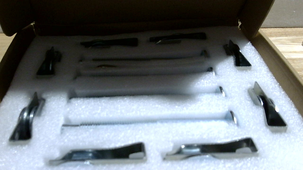 Kit de montaje para caja de camioneta, juego de 8 pernos, arandelas y tuercas cautivas. Repuesto para Ford F-150 1997-2014, Ford F-250 1997-1999 y Lincoln Mark LT 2006-2008. Reemplaza la pieza 924-312.