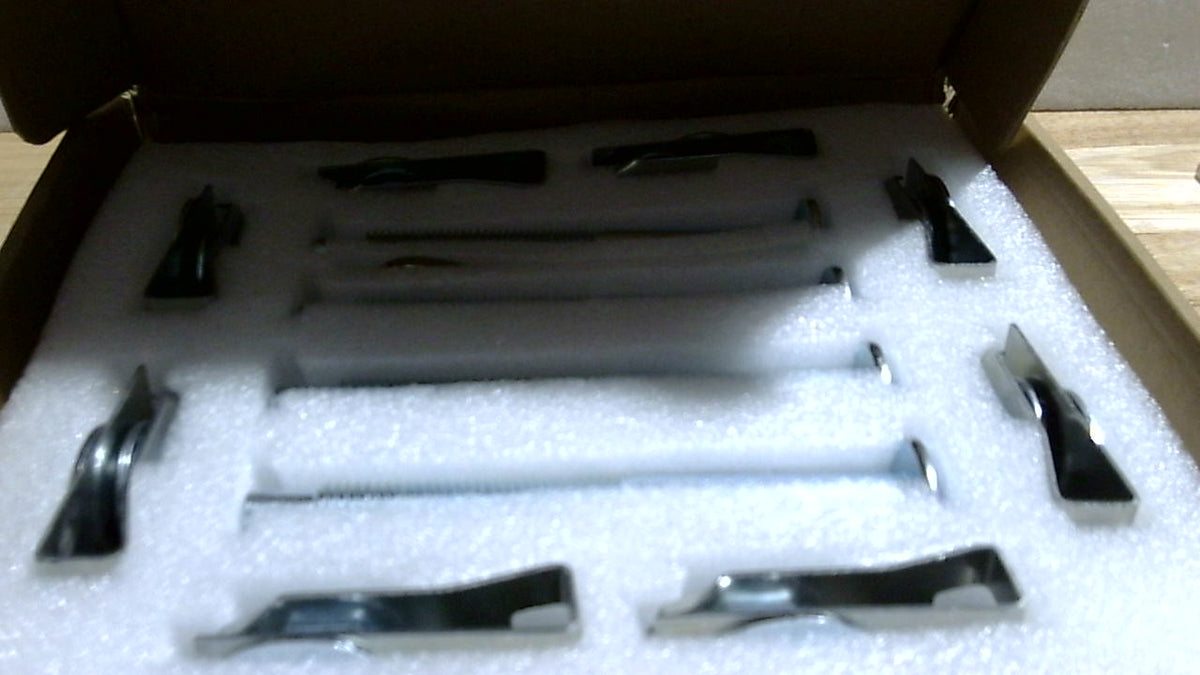 Kit de montaje para caja de camioneta, juego de 8 pernos, arandelas y tuercas cautivas. Repuesto para Ford F-150 1997-2014, Ford F-250 1997-1999 y Lincoln Mark LT 2006-2008. Reemplaza la pieza 924-312.