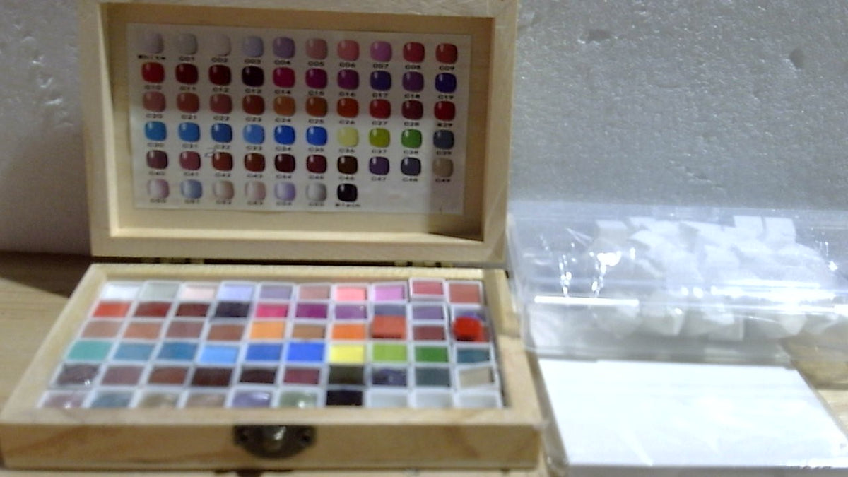 Kit de herramientas y mini esponjas para pintura de uñas GZIXBDA, esmalte en gel con 57 colores degradados, pintura de uñas en gel, rubor, efecto floreciente para pigmentos, uñas Aura, manicura francesa.