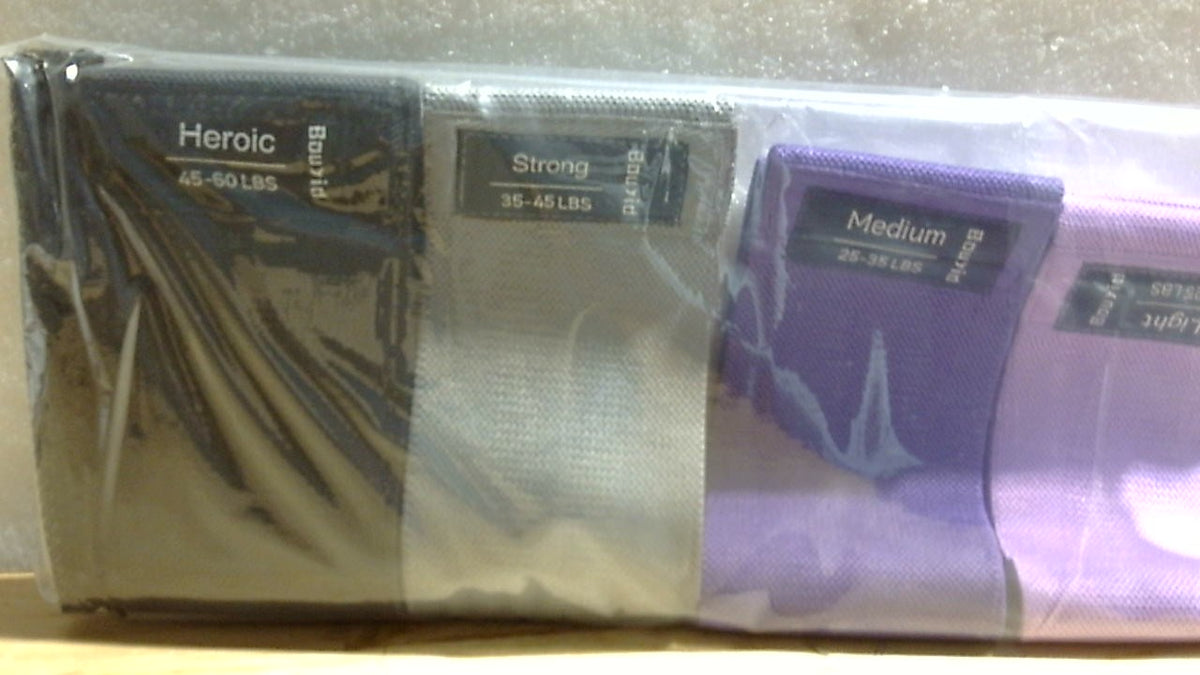 Bandas de resistencia para entrenar, bandas de ejercicio de 4 niveles para mujeres y hombres, banda elástica para fisioterapia, banda de tela para glúteos para gimnasio, yoga, pilates, entrenamiento de piernas.