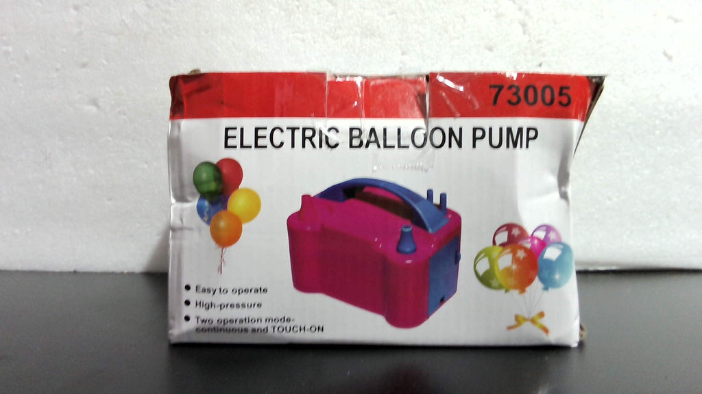 Bomba de aire eléctrica para globos IDAODAN, inflador portátil de globos con doble boquilla, 110 V, 600 W, ideal para decoraciones de fiestas.