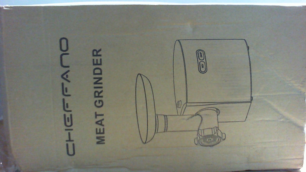 FALTA UNA CUCHILLA Y UNA PLACA - Picadora de carne eléctrica CHEFFANO 2600 W con kit para embutidos y kubbe