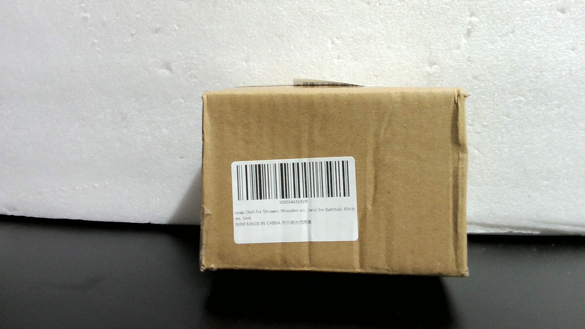 Jabonera de madera para ducha, juego de 2 jaboneras para ducha, jabonera de barra con drenaje automático para baño, bandeja para jabones caseros naturales, Vowupt