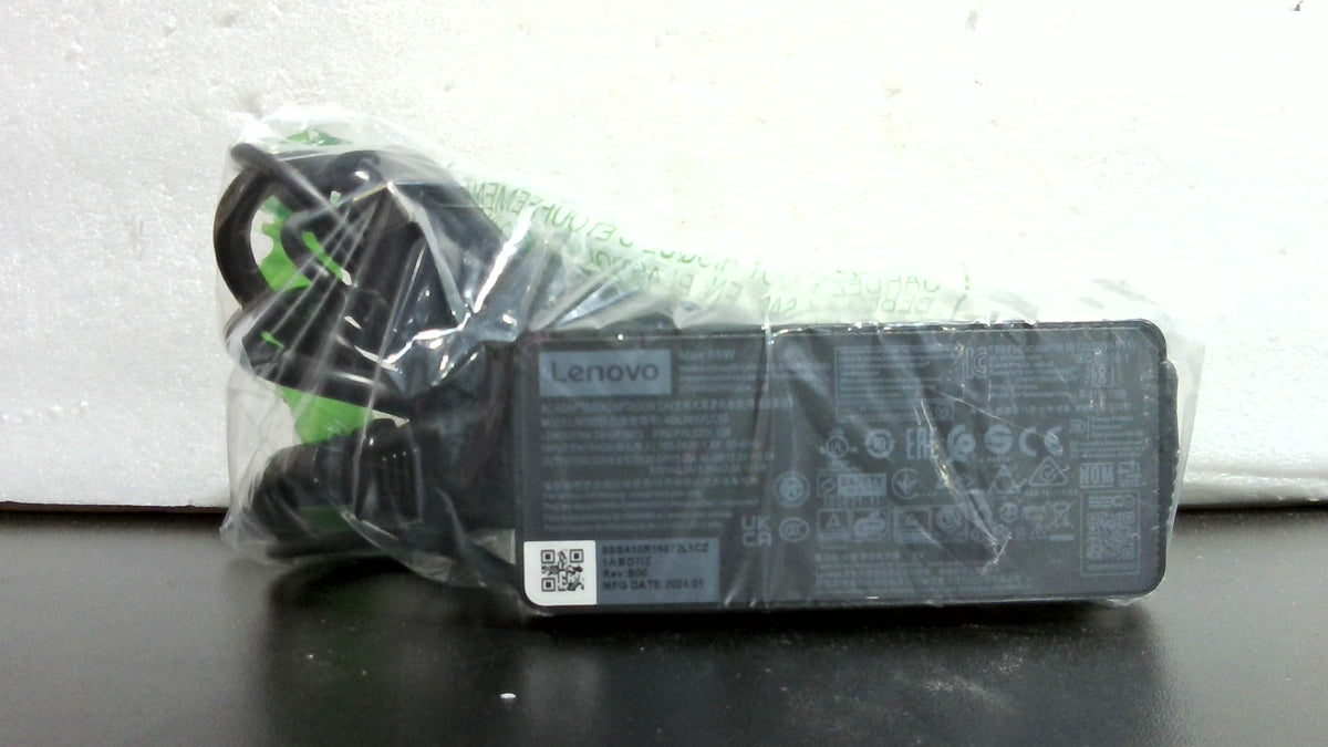 Cargador de CA USB C tipo C de 65 W compatible con Lenovo ThinkPad E580 E585 E590 E590S E595 T480 T490 T580 Yoga C940 C740 thinkbook ADLX65YCC3A.