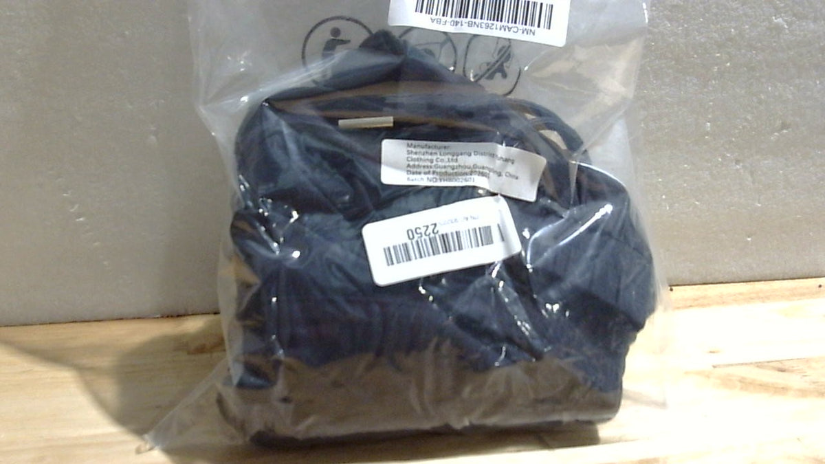 Pantalones cargo impermeables NUMYEAN para niñas, estilo jogger, para senderismo, talla 9-10 años, color azul marino.