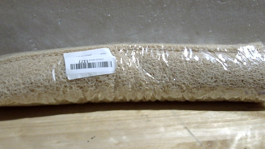 Alfombrilla antideslizante para bañera Hargiis, estropajo antideslizante de secado rápido para bañera, suelo, baño, hogar, cocina, hotel, color beige, 24 x 16 pulgadas.