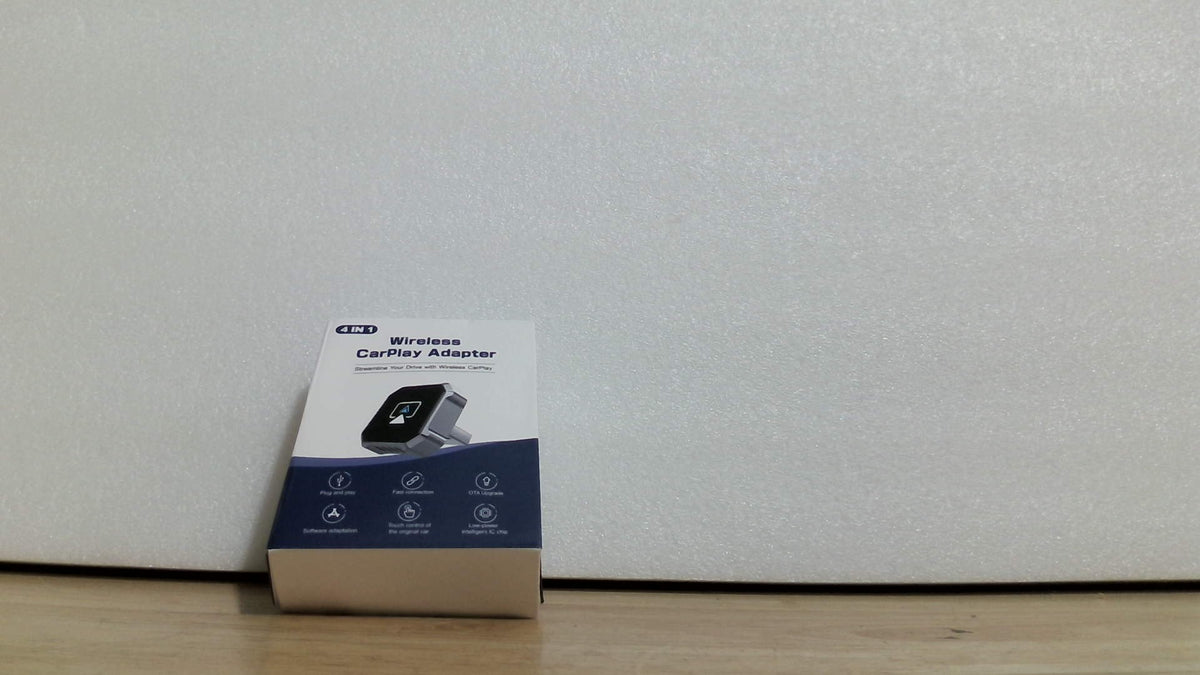 Adaptador inalámbrico CarPlay 4 en 1 - Adaptador de duplicación de pantalla mejorado 2026 para Apple CarPlay, Android Auto, AirPlay y MirrorLink, dongle de duplicación de pantalla para coche, Plug & Play, incluye extensión tipo C