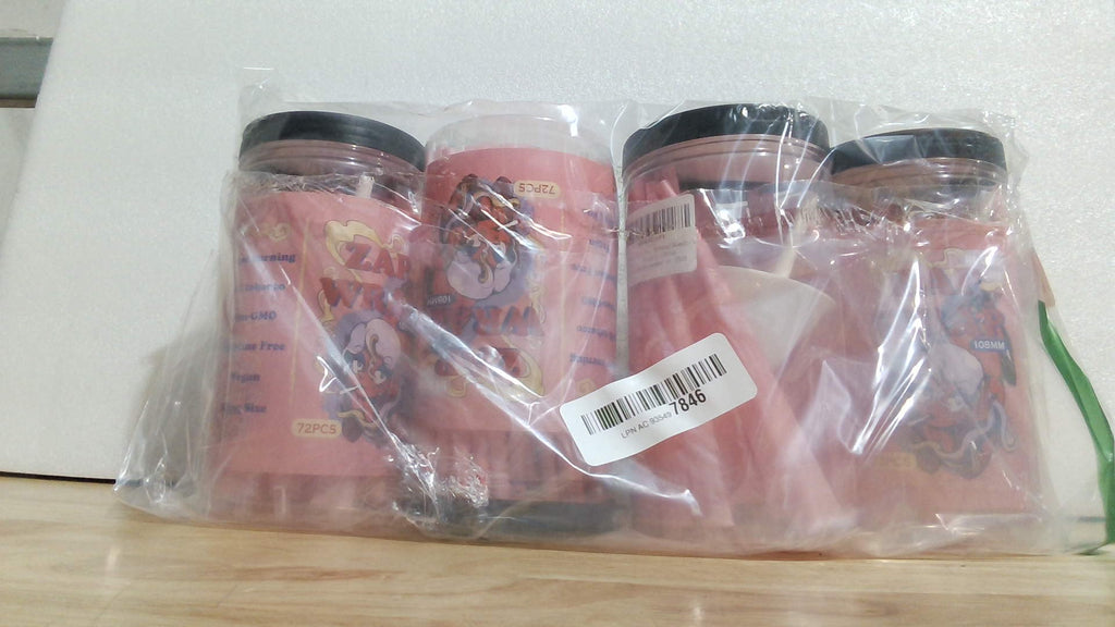 ZAPWRAP 72 conos preenrollados rosas | Sabor a helado | Cono de papel de liar tamaño king con cargador y palitos de embalaje con estampado de corazones | San Valentín