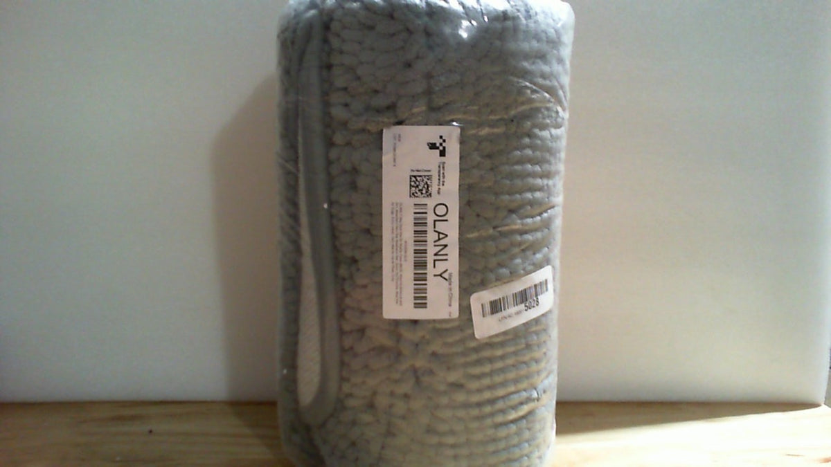 Alfombrilla para perros OLANLY para patas embarradas 48x30, absorbe la humedad y la suciedad, alfombrilla absorbente antideslizante y lavable, alfombrilla de chenilla de secado rápido para barro para perros, alfombra de entrada para interiores, color