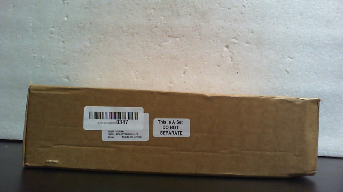 Organizador de llaves y correo adhesivo de madera HOMEBROS para montaje en pared, con cajón, estante pequeño, 8 ganchos y 2 métodos de instalación. Color marrón.