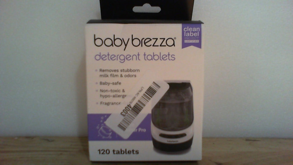 etas de detergente Baby Brezza Detergent Tablets (caja de 120 unidades)