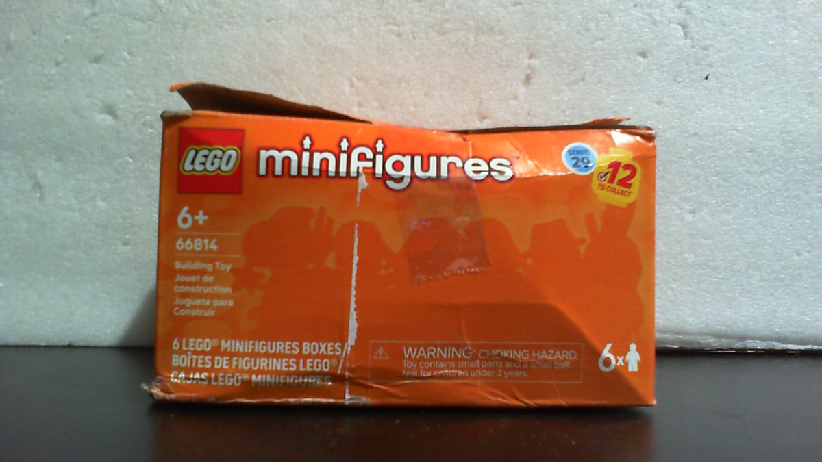 Pack de 6 minifiguras LEGO Serie 29 - Caja sorpresa - Regalos para fiestas de cumpleaños para niños y niñas de 6 años en adelante - Rellenos para bolsas de regalos infantiles - 66814
