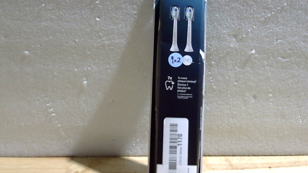 Cabezales de repuesto originales para cepillo de dientes eléctrico Philips Sonicare C2 Plaque Control, compatibles con mangos Sonicare, para eliminar la placa, color blanco, paquete de 2 unidades, HX9022/77
