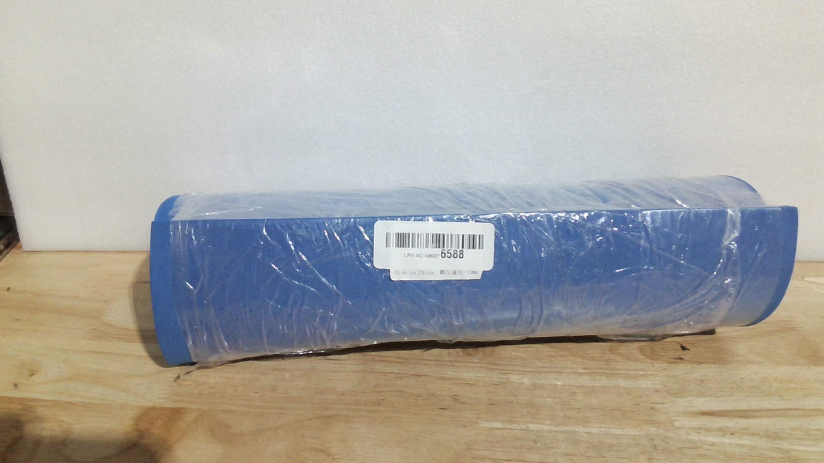 Rollo de láminas de espuma EVA azul Doöping, espuma EVA artesanal de 10 mm, 99 x 35 cm, alta densidad (86 kg/m³) para Halloween, cosplay y manualidades.