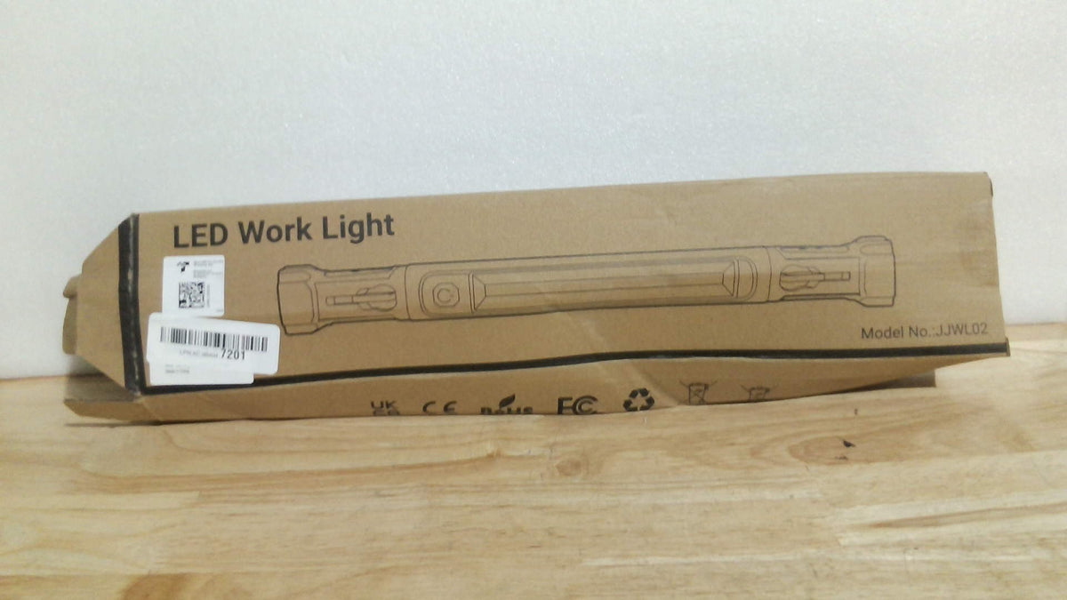 Luz de trabajo, luces LED brillantes de 2500 lúmenes, luz de trabajo magnética recargable de 5200 mAh para debajo del capó con ganchos, luz mecánica inalámbrica alimentada por batería para reparación/inspección/garaje/taller/emergencias de automóviles.